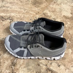 Gray On cloud running shoes